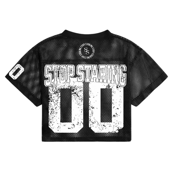 Stop Staring - Mesh Oversized Shirt