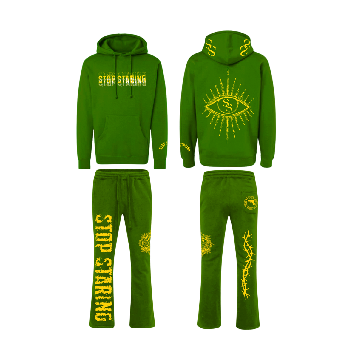 Stop Staring "Classic" Flared Hoodie Set