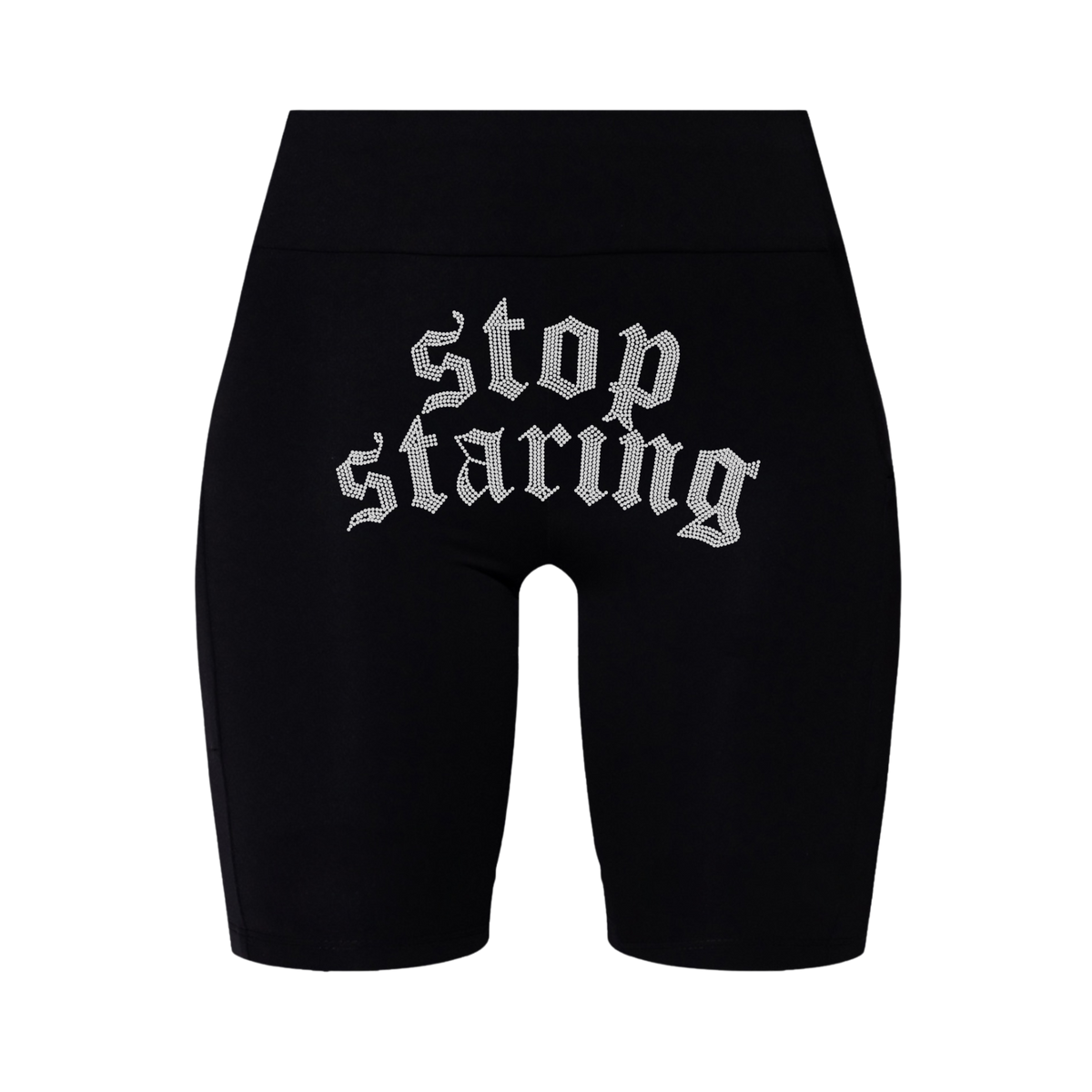 Stop Staring - Women's Biker Shorts