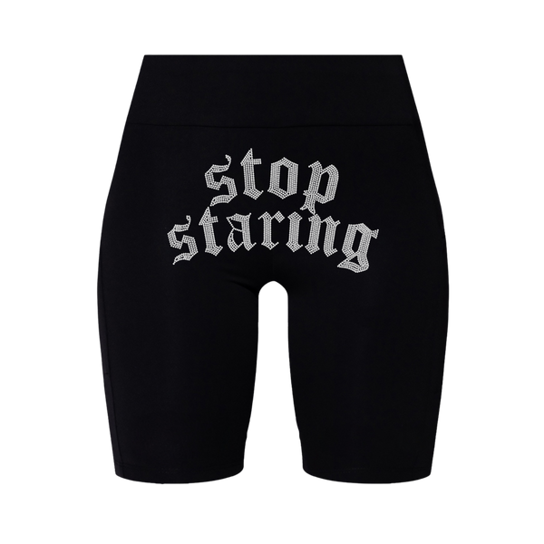 Stop Staring - Women's Biker Shorts