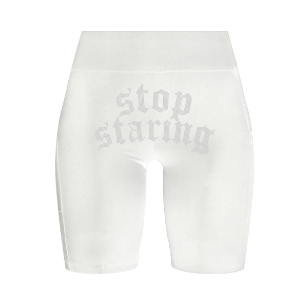 Stop Staring - Women's Biker Shorts