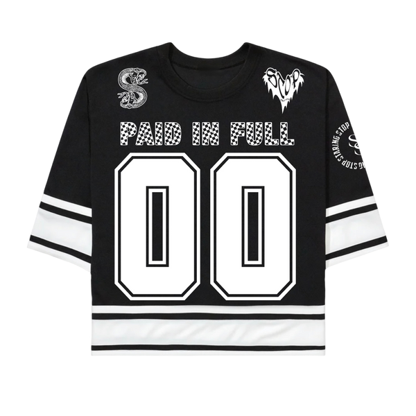 SOLD OUT! Stop Staring - Hockey Jersey - Black