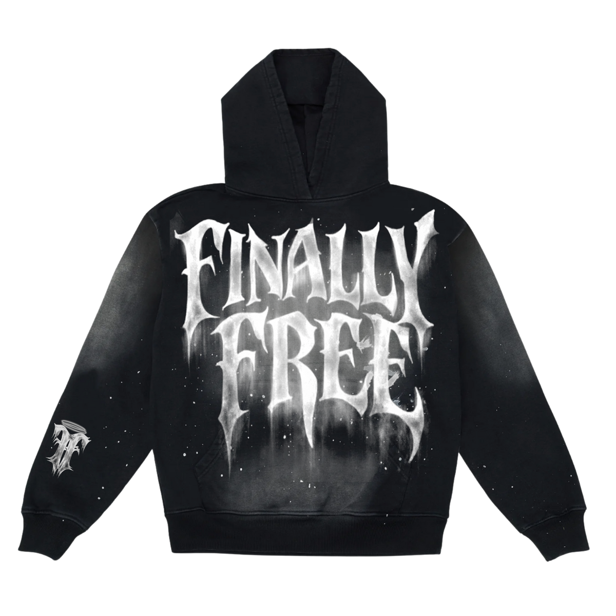 Finally Free Paint Dyed Hoodie