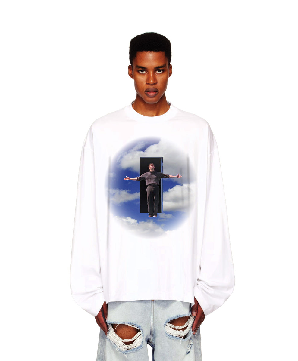 The Door Longsleeve White