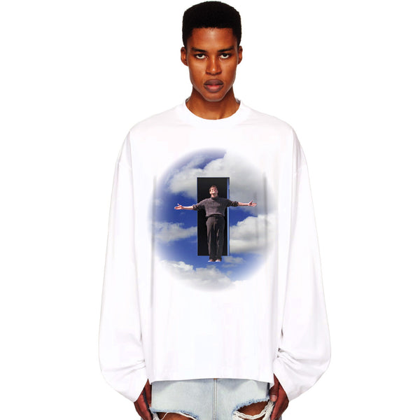 The Door Longsleeve White