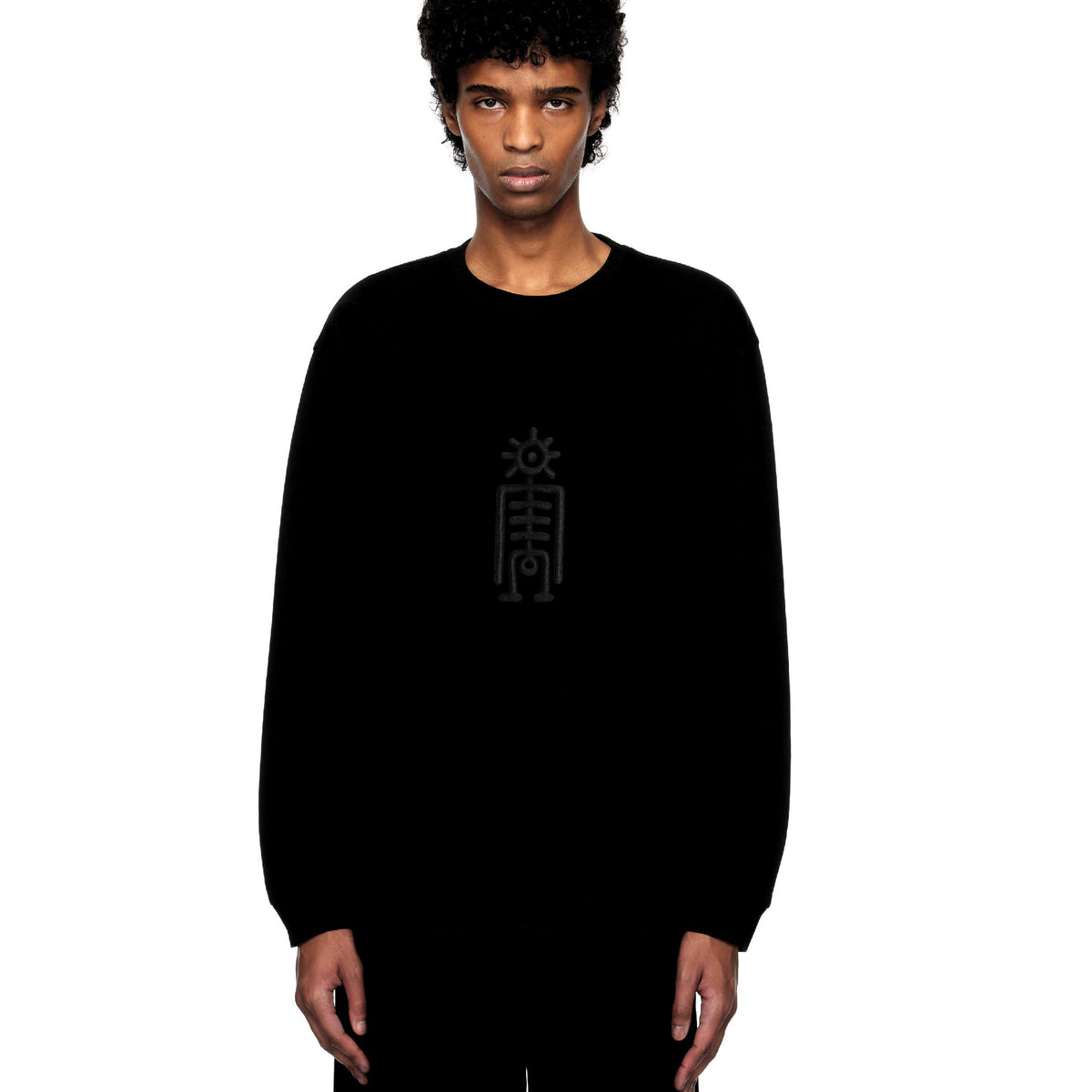Tribal Longsleeve Black
