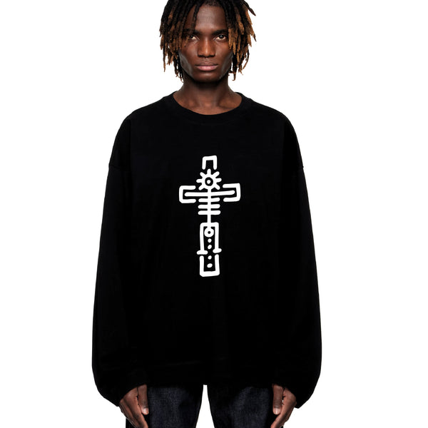 Tribe Cross Longsleeve Black