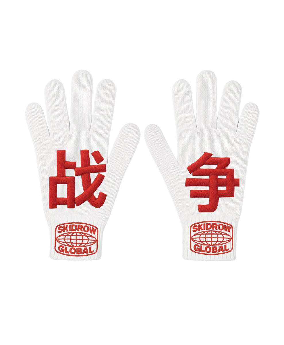 WAR Gloves White