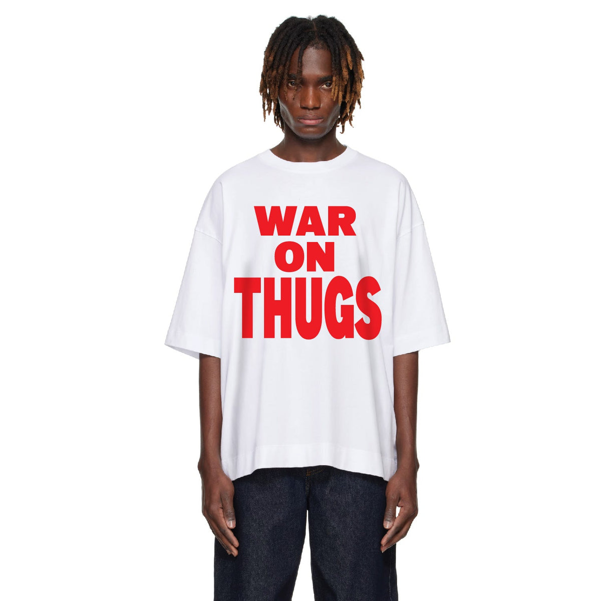 War On Thugs Tee White