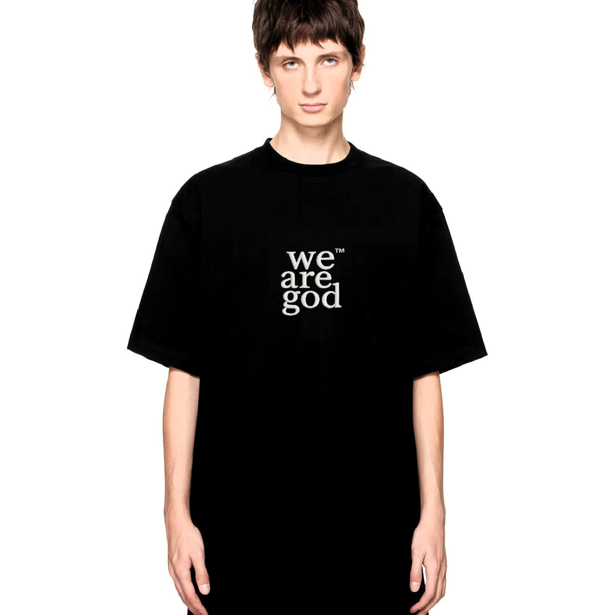 We are God Tee Black