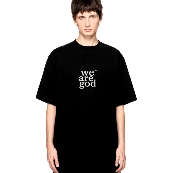 We are God Tee Black