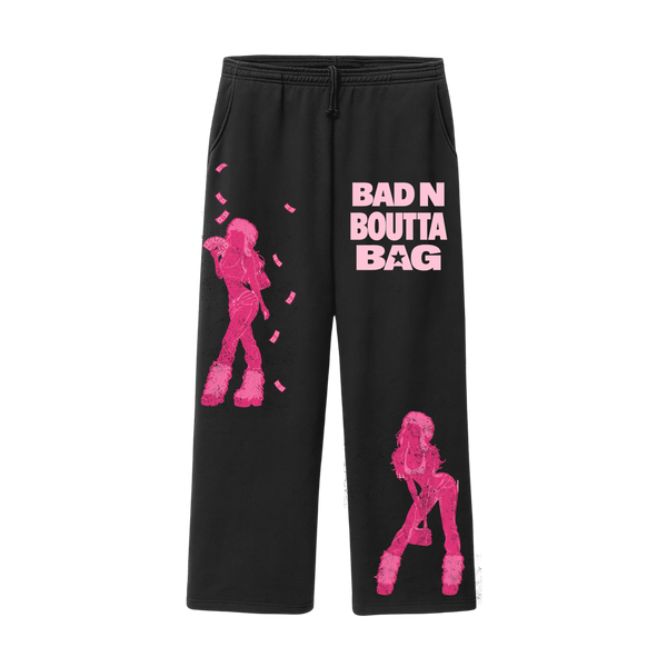 'Bad n Boutta Bag' Silhouette Sweats