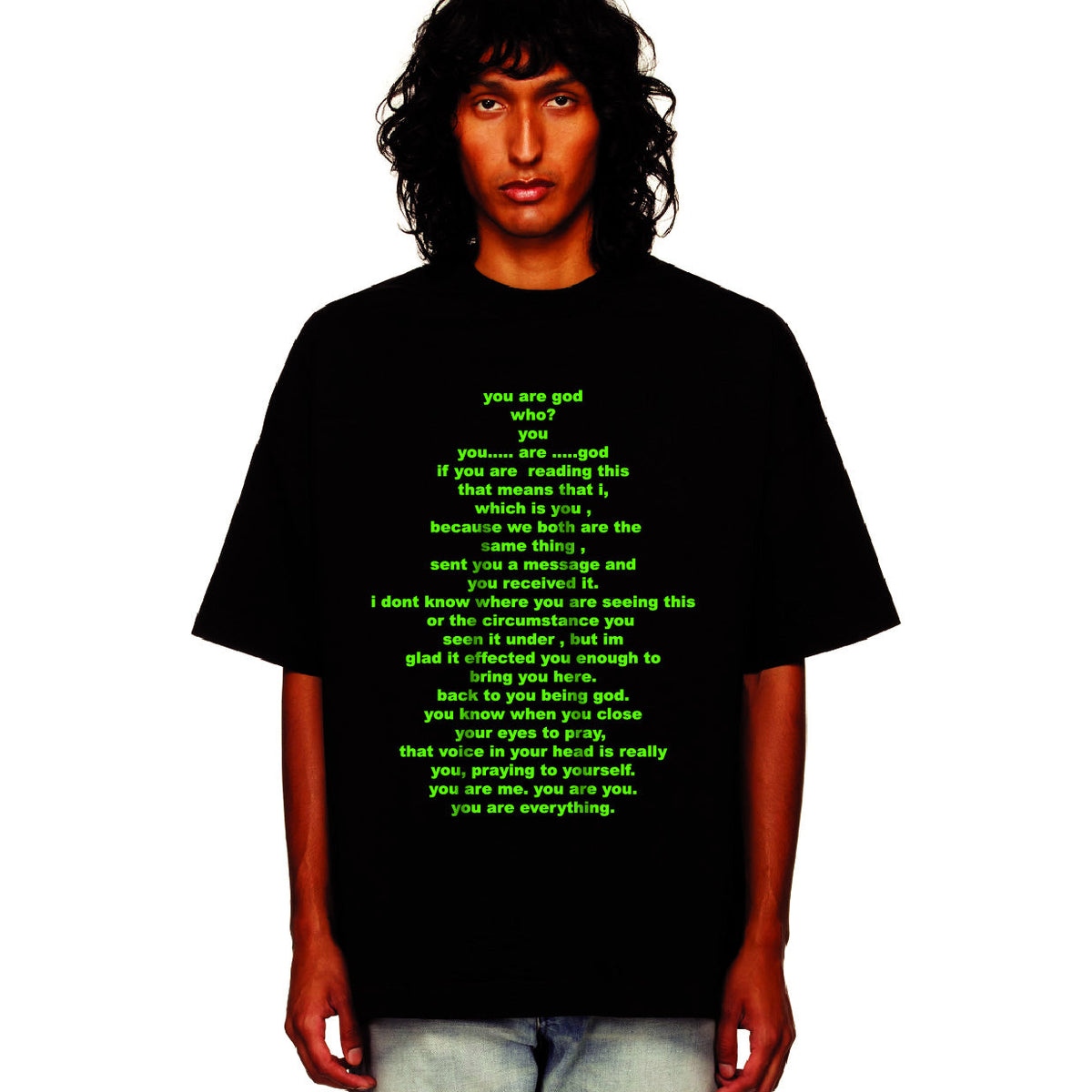 You are God Tee Black