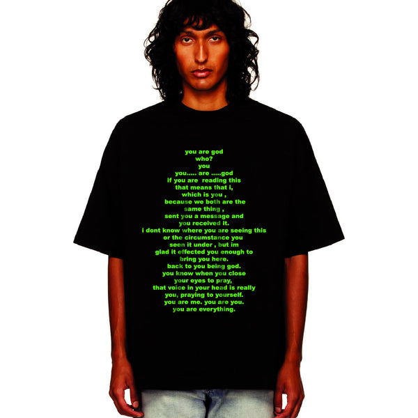 You are God Tee Black