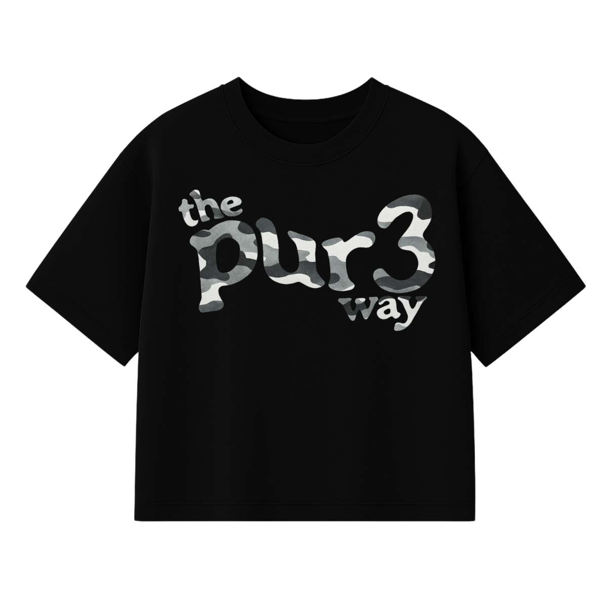 The PUR3 Way Snow Camo Tee