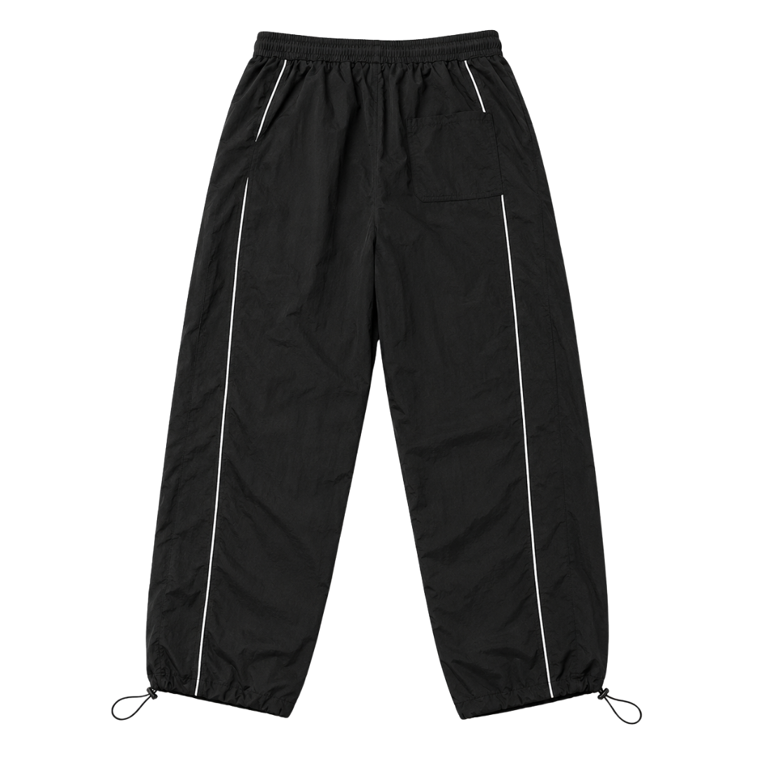 King Energy Wide-Leg Parachute Pants