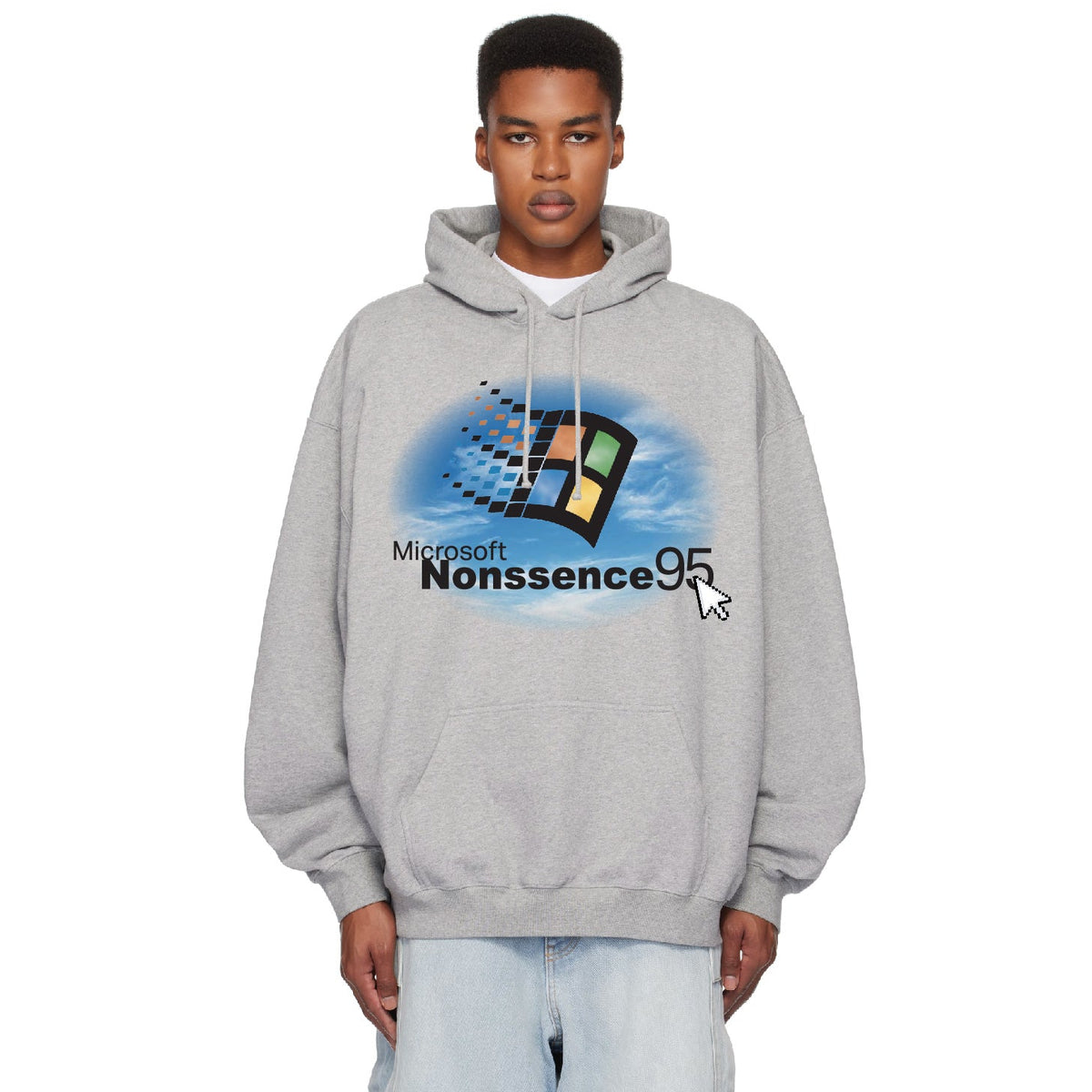 Microsoft Hoodie Grey