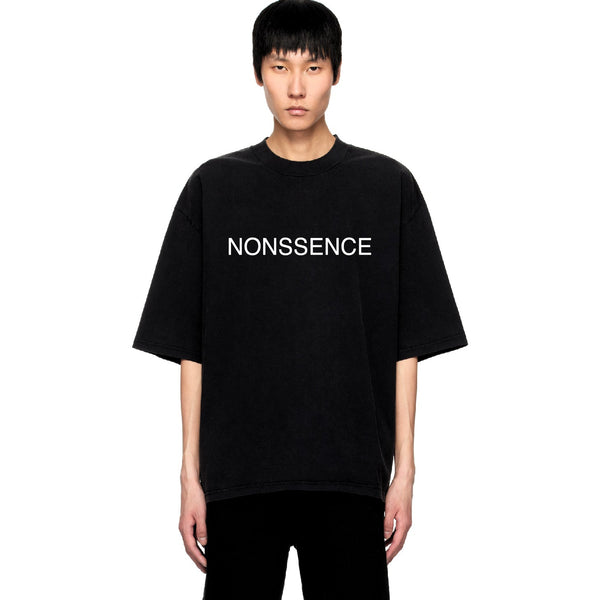 Nonssence Logo Tee Black