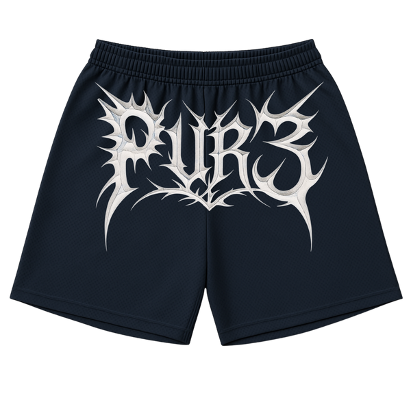 PUR3 Spikes Mesh Shorts