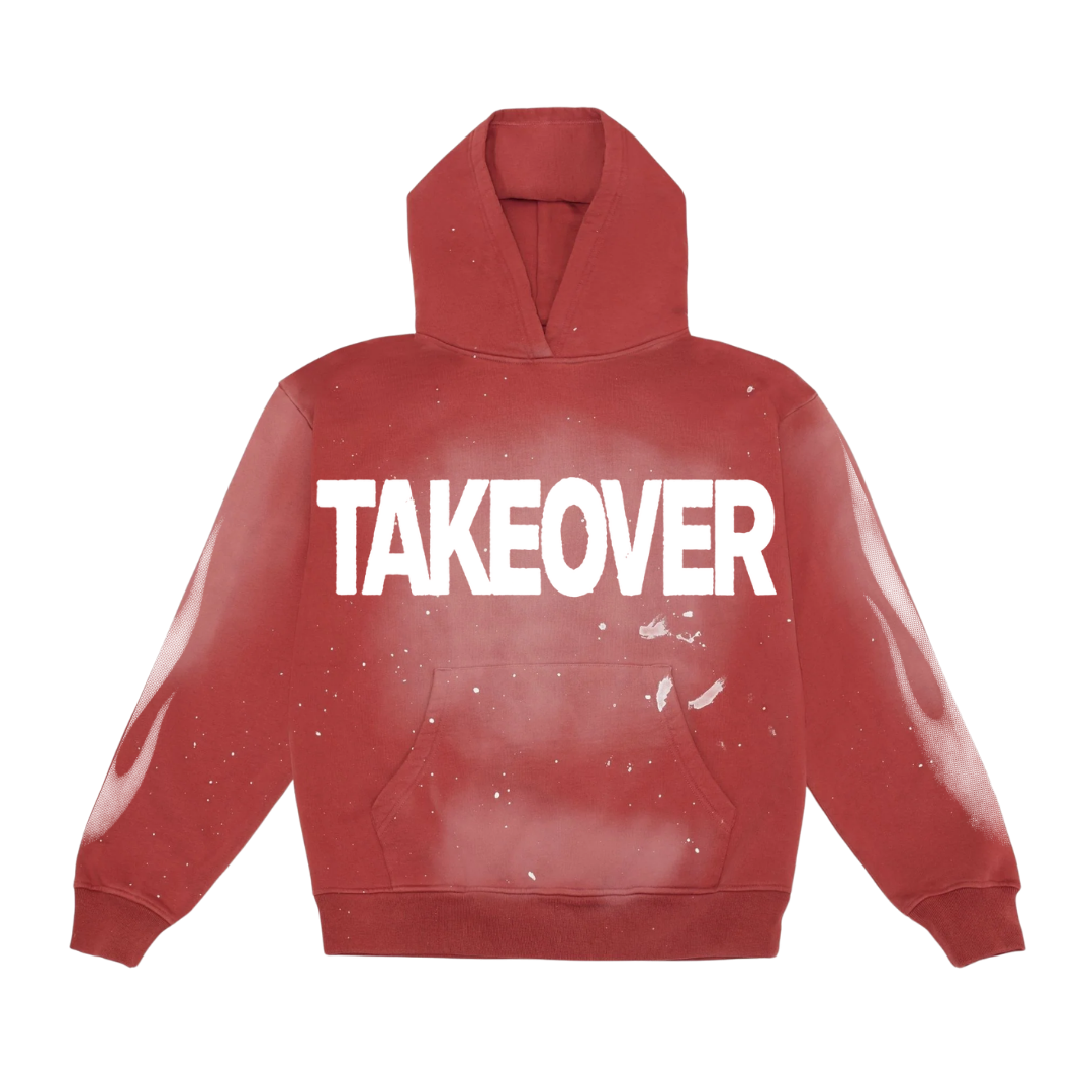 The Takeover Paint Splatter Hoodie